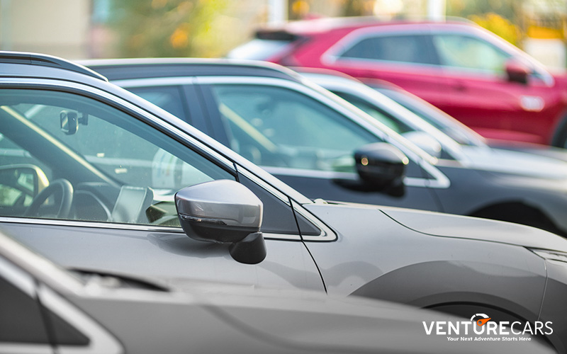 Parked cars in Singapore